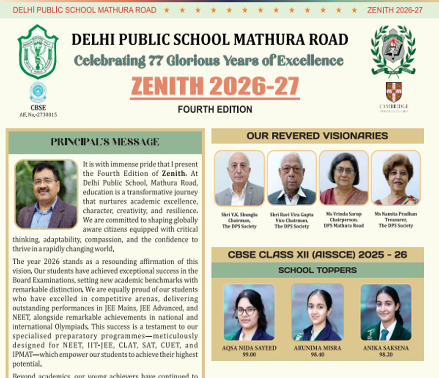 ZENITH 2026 (Fourth  Edition)