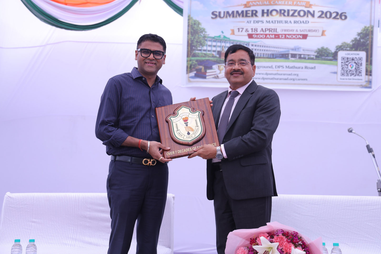 Shri Himanshu Gupta, Secretary CBSE at a Mega Event, DPS, Mathura Road, Ranchi